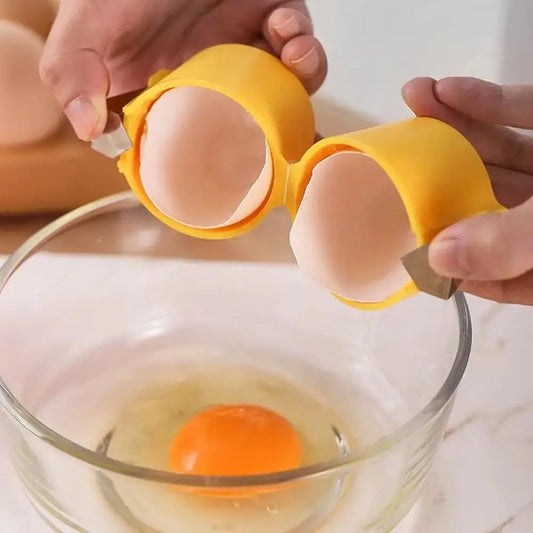 Cute Egg Shell Opener Stainless Steel Separator Egg Opening Hommart