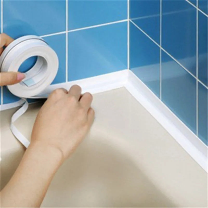 1pc Bathroom Waterproof Wall Stickers Sealing Tapes PVC