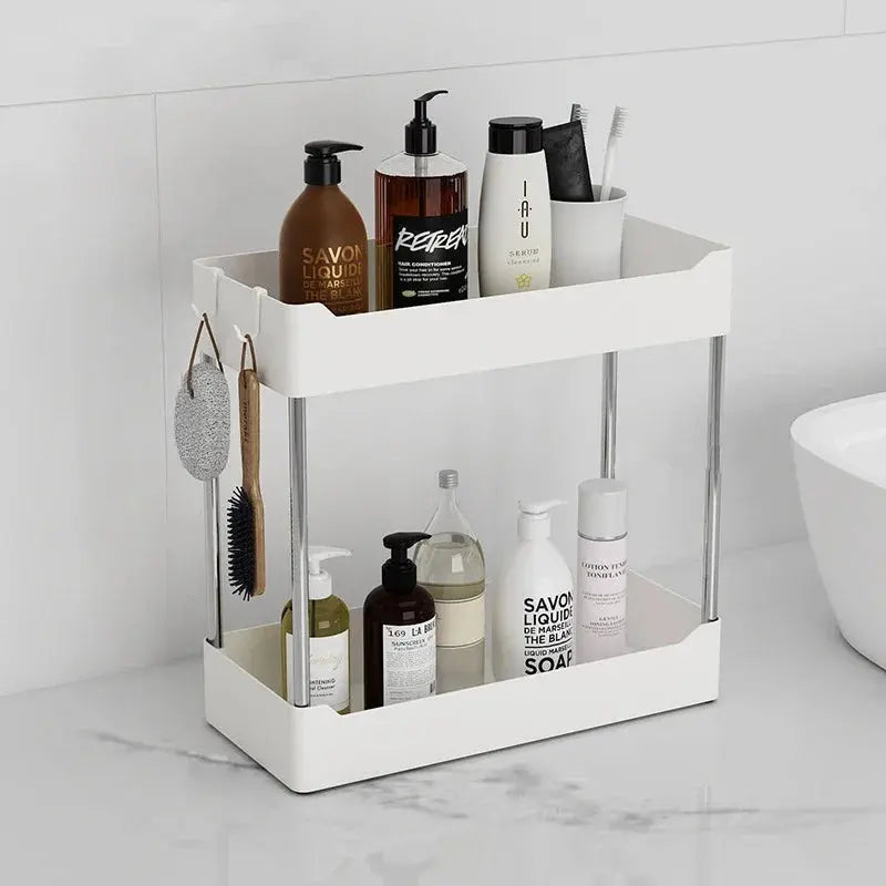 Premium Kitchen Countertop Organizer Shelf - Sturdy Elevated Spice Rack and Spacious Storage Rack for Efficient Organization Hommart