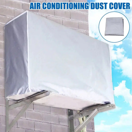 Air Conditioner Cover Anti-Dust Anti-Snow Waterproof Sunproof Conditioner Protectors Hommart
