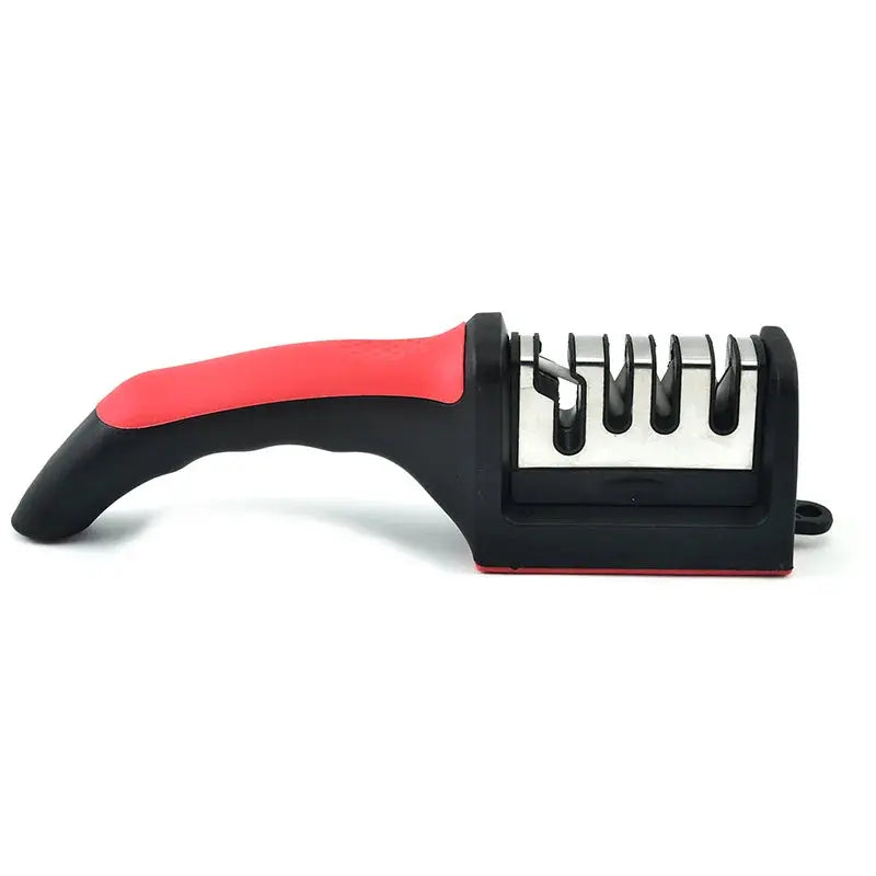 3-Stage Professional Knife Sharpener – Diamond, Tungsten Steel & Ceramic Sharpening Tool Hommart