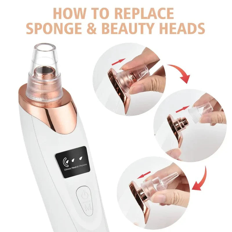 Rechargeable Blackhead Pore Remover
