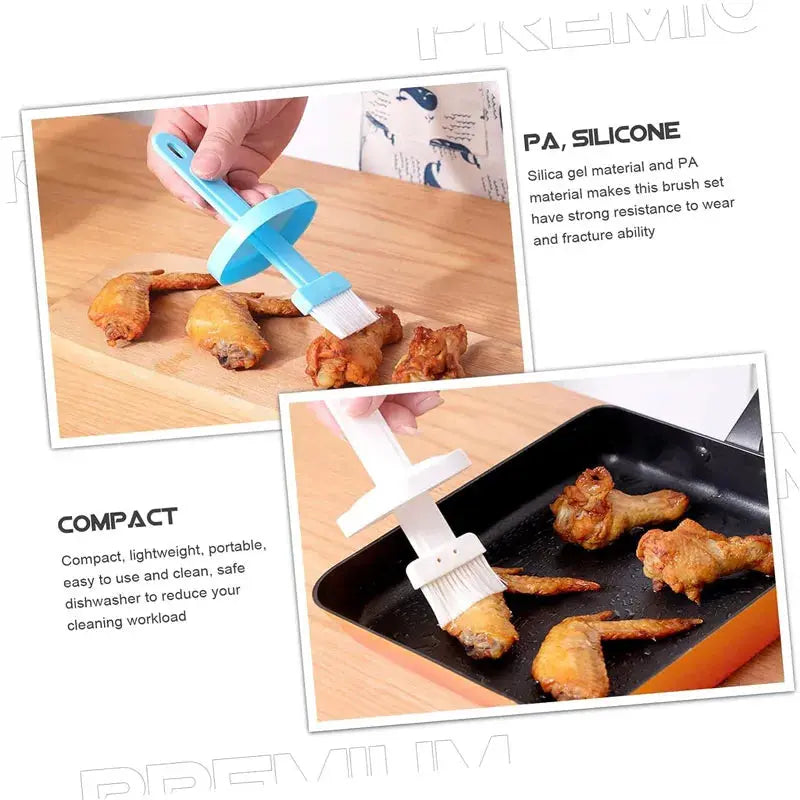 Oil Bottle With Silicone Brush Hommart
