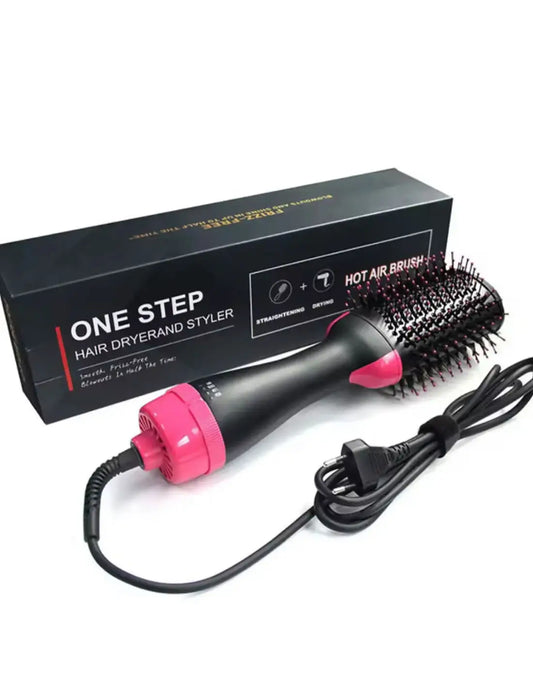 One Step Hot Air Brush Dryer & Straightener