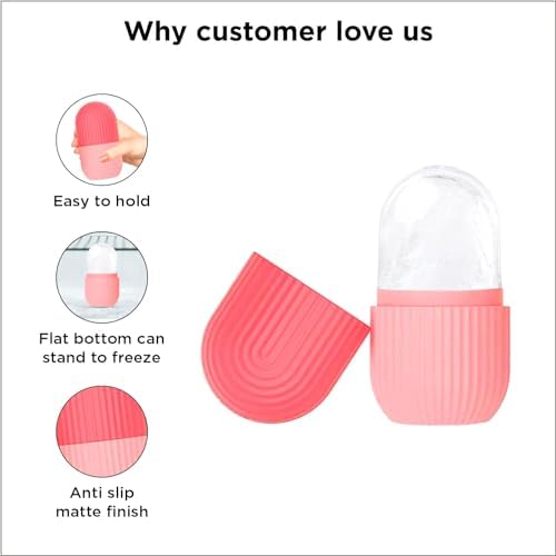 Ice Roller Face Massager for Beautiful Skin, Ice Roller for Facial Massage, Ice Cube Roller for Glowing Skin, Skin Care Eliminating Eye Wrinkles