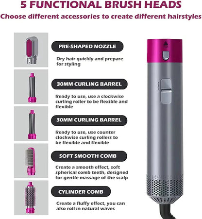 5-in-1 Hair Dryer & Styler