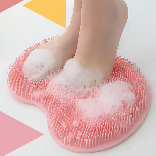 Wash Feet Bathroom Exfoliating Shower Massage Bathing Non-slip Bath Mat Back Brush Foot Wash Body Cleaning Bathing Tool