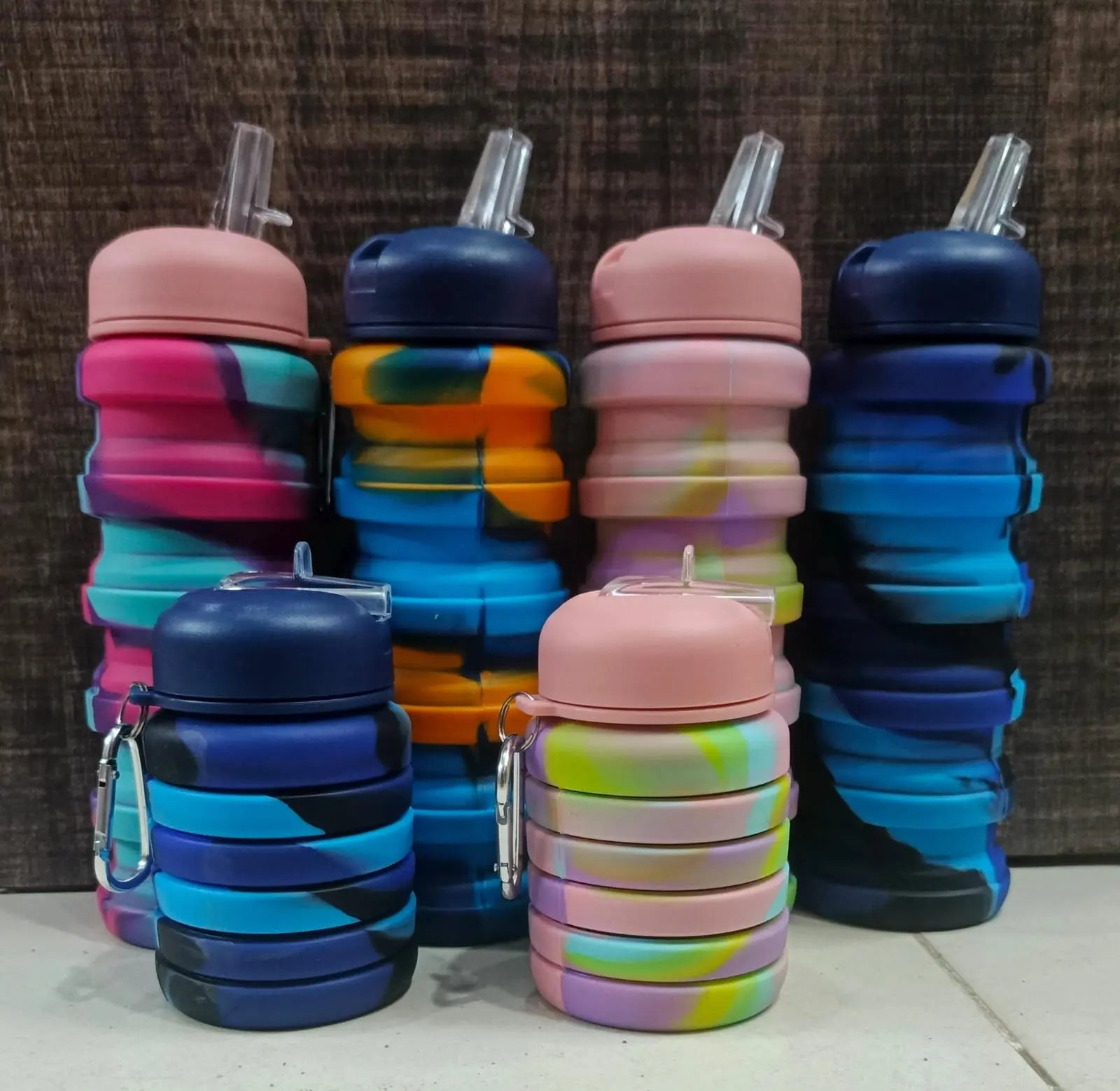 Folding Water Bottle 500ml Hommart