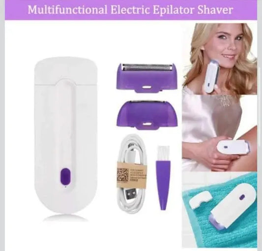Yes Finishing Touch Hair Remover – Painless Electric Shaver for Face, Arms & Legs Hommart