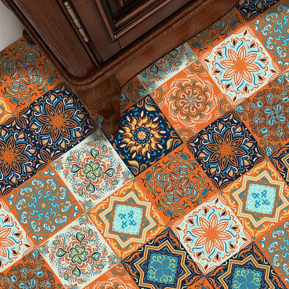 Tile Sticker Waterproof Film For Tiles /Ground in Kitchen Bedroom Toilet Floor Decor Art Wallpaper Hommart