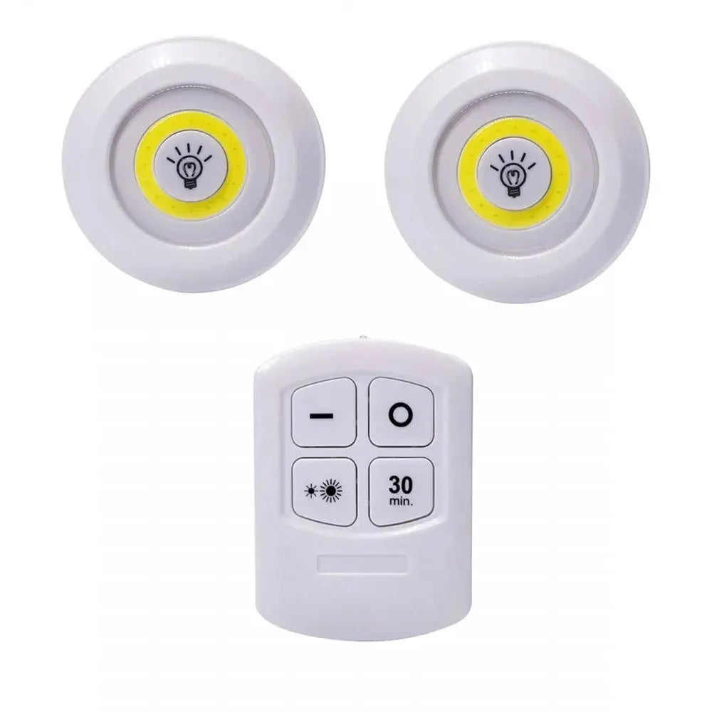 Dimmable LED Under Cabinet Light with Remote Control Battery Operated LED Closets Lights Wardrobe Bathroom lighting Hommart