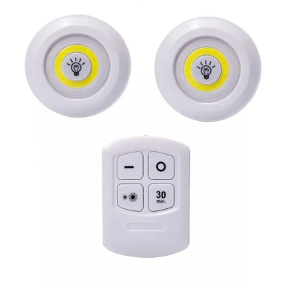 Dimmable LED Under Cabinet Light with Remote Control Battery Operated LED Closets Lights Wardrobe Bathroom lighting Hommart