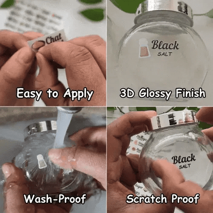 3D Waterproof Kitchen Wall Stickers – Oil Proof & Heat Resistant Self-Adhesive Tiles Hommart