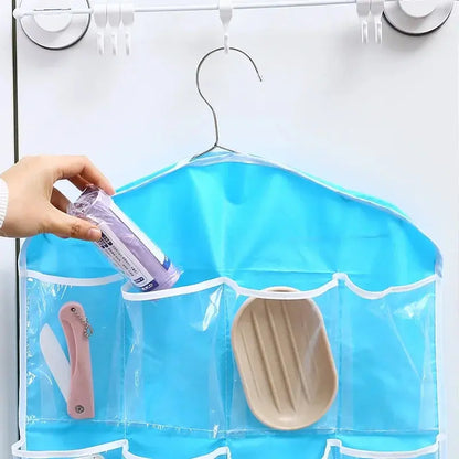 16Pockets WardrobePockets Clear Hanging Bag Hommart