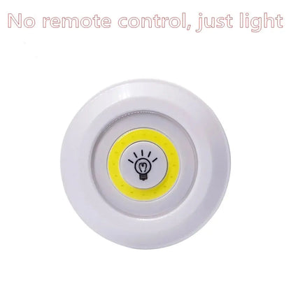 Dimmable LED Under Cabinet Light with Remote Control Battery Operated LED Closets Lights Wardrobe Bathroom lighting Hommart