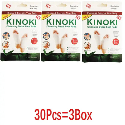 Kinoki Cleansing Detox Leg Healthy Herbal Pads 10pcs Hommart