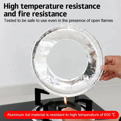 Thickened Aluminum Foil Covers Gas Stove Oil Proof Pad Protector Cover Proof Hommart