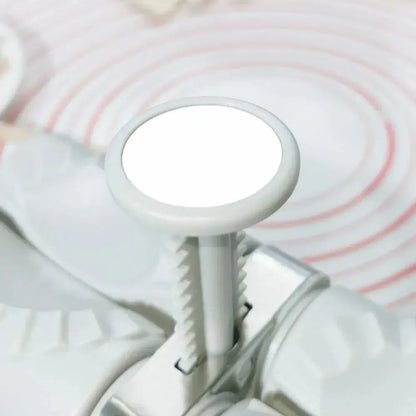 2x Dumpling Machine Kitchen Gadgets Make Two Dumpling Molds at Once Hommart