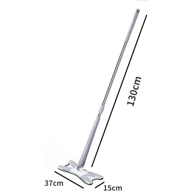 UNTIOR X-type Mop Microfiber Flat Floor Self Wringing 360 Degree Squeeze Mop