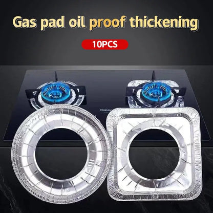 Thickened Aluminum Foil Covers Gas Stove Oil Proof Pad Protector Cover Proof Hommart
