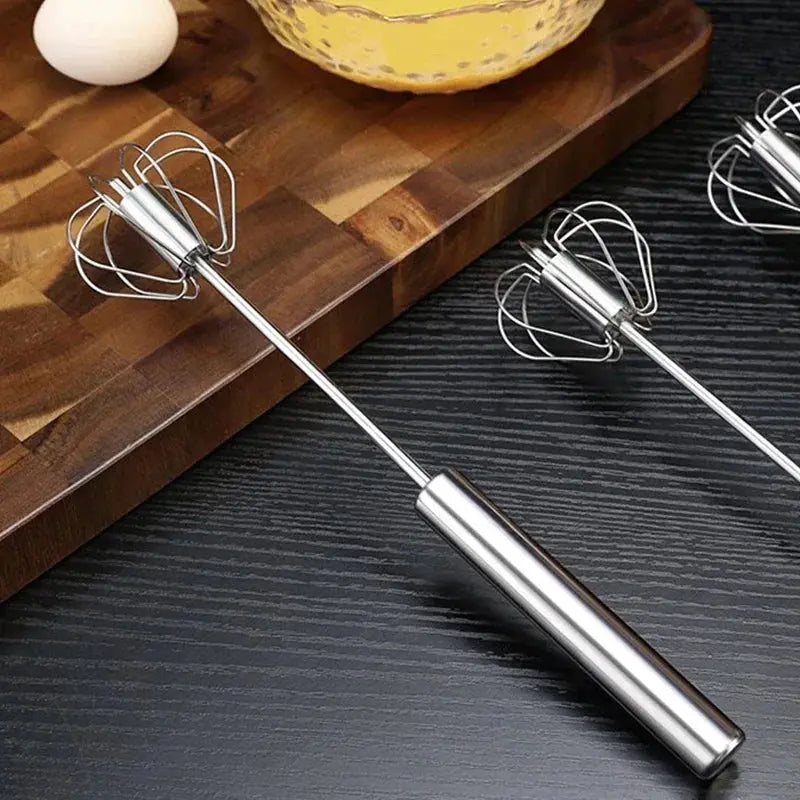 Kitchen Stainless Steel Whisk Hand Pressure Semi-automatic Hommart