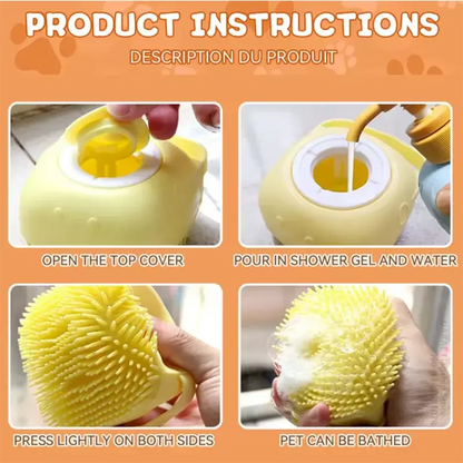 New Bath Massage Brush Bathroom Multifunctional Hommart