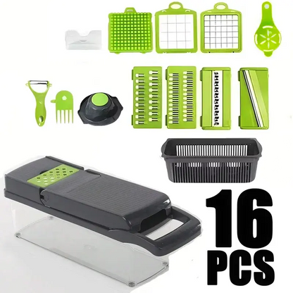 Multifunctional Portable Kitchen Chopper Vegetable Shredder Slicer Hommart