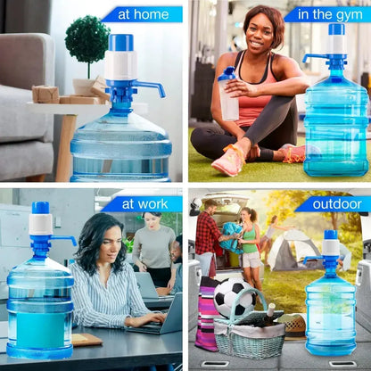 Manual Water Dispenser, Healthy Hydration, Adjustable Bucket Pump, Suitable Hommart