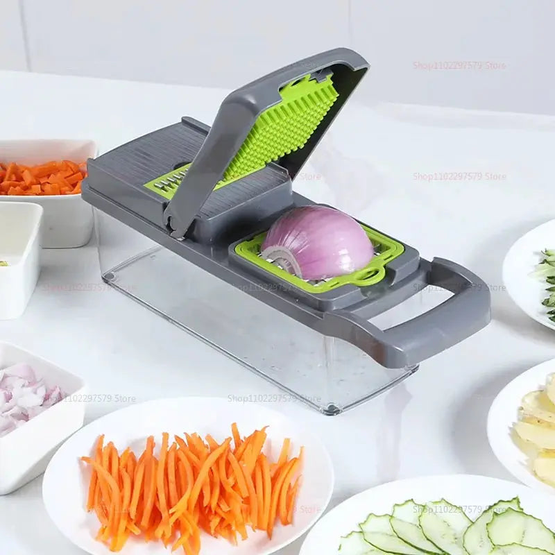 Multifunctional Portable Kitchen Chopper Vegetable Shredder Slicer Hommart