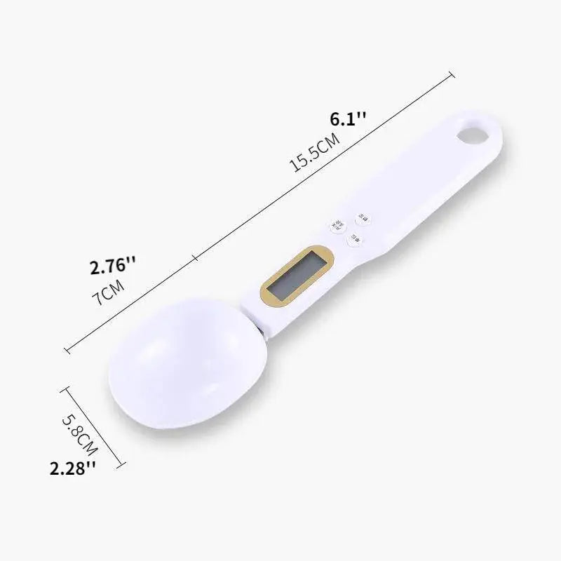 Digital Measuring Spoon 500g 0.5g LCD Electronic Kitchen Scale Hommart