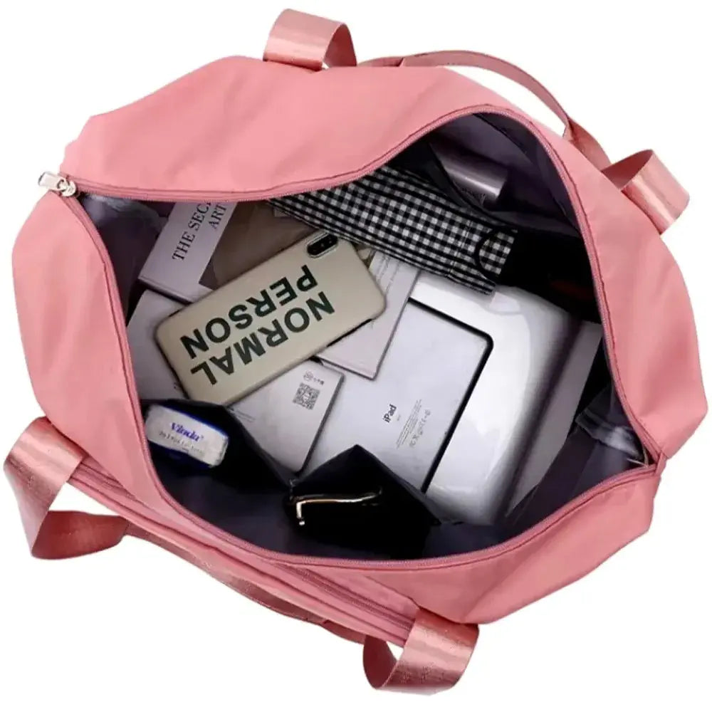 2024 Fashion Fitness Travel Bag Dry Wet Separation Folding Tote Bag Large Capacity Waterproof Outdoor Storage Bag Hommart