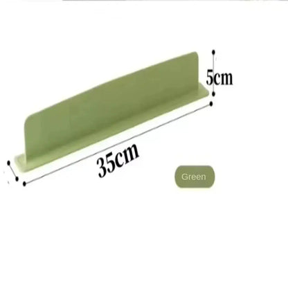 Silicone Sink Baffle Splash Guard Oil-Proof with Suction Cup Pool Water Baffle Bar Kitchen Supplies Hommart