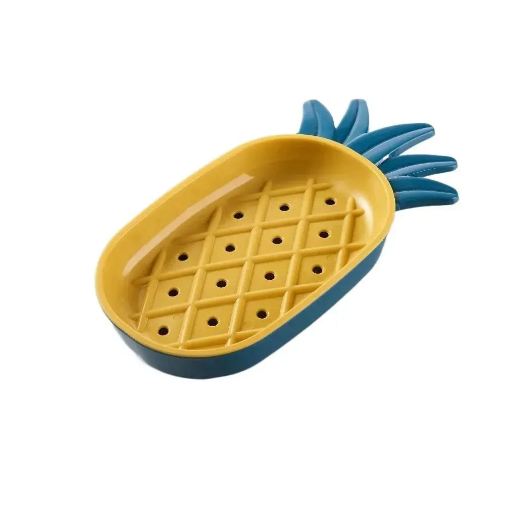 Creative Pineapple Shape Drain Soap Box Soap Storage Box Easy Clean Soap Dishes Holder Hommart