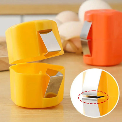 Cute Egg Shell Opener Stainless Steel Separator Egg Opening Hommart