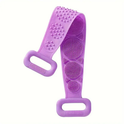 Body Silicone Brush Scrub Body Exfoliating Sponge Brush Bathroom Shower