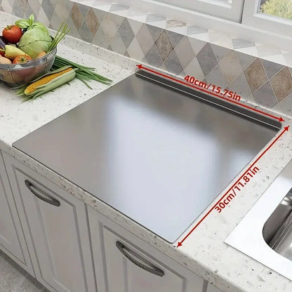 Stainless Steel Cutting Board - Heavy Duty Non-Slip Hommart