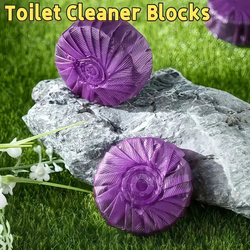 Purple Multi-Function Cleaning Tablets, Automatic Toilet Cleaning Tablets Hommart