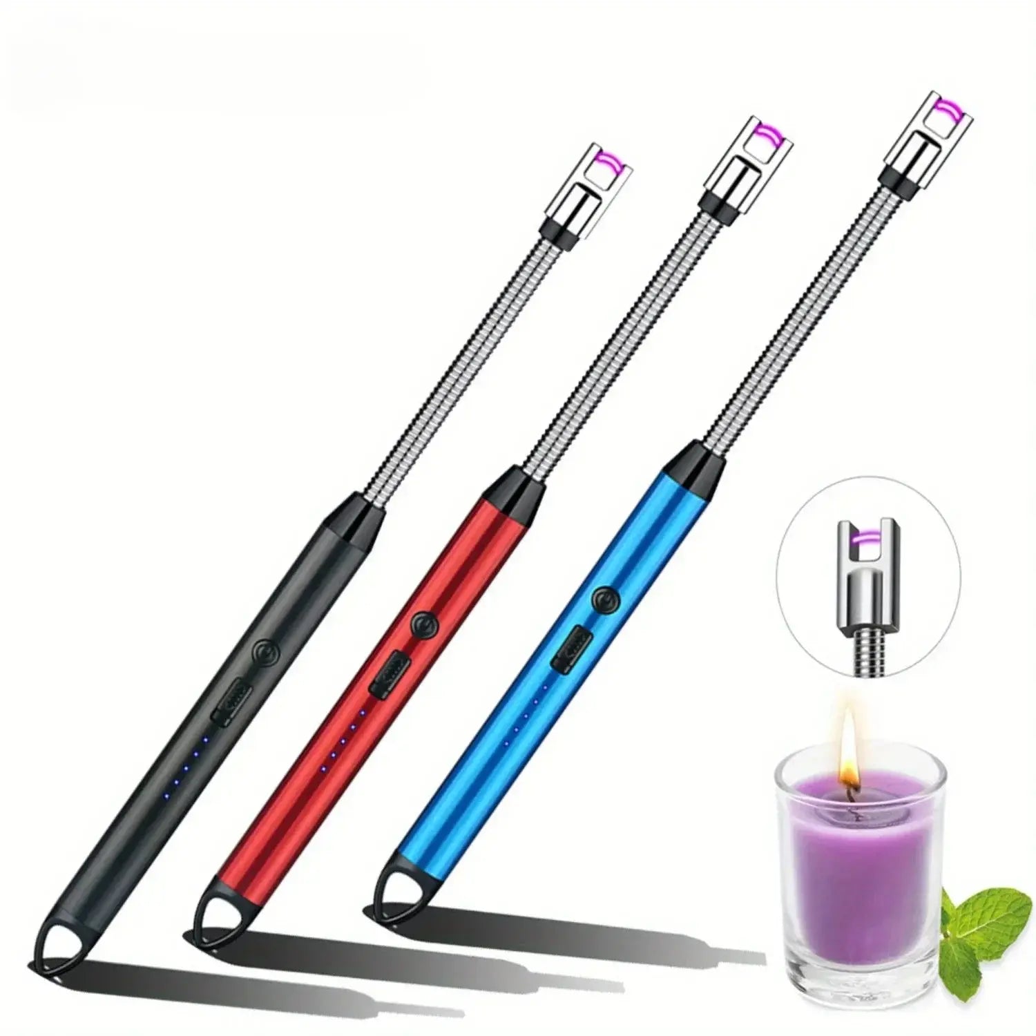 Rechargeable Electric Lighters, TYPE-C Plasma Arc Kitchen Lighter, Hommart