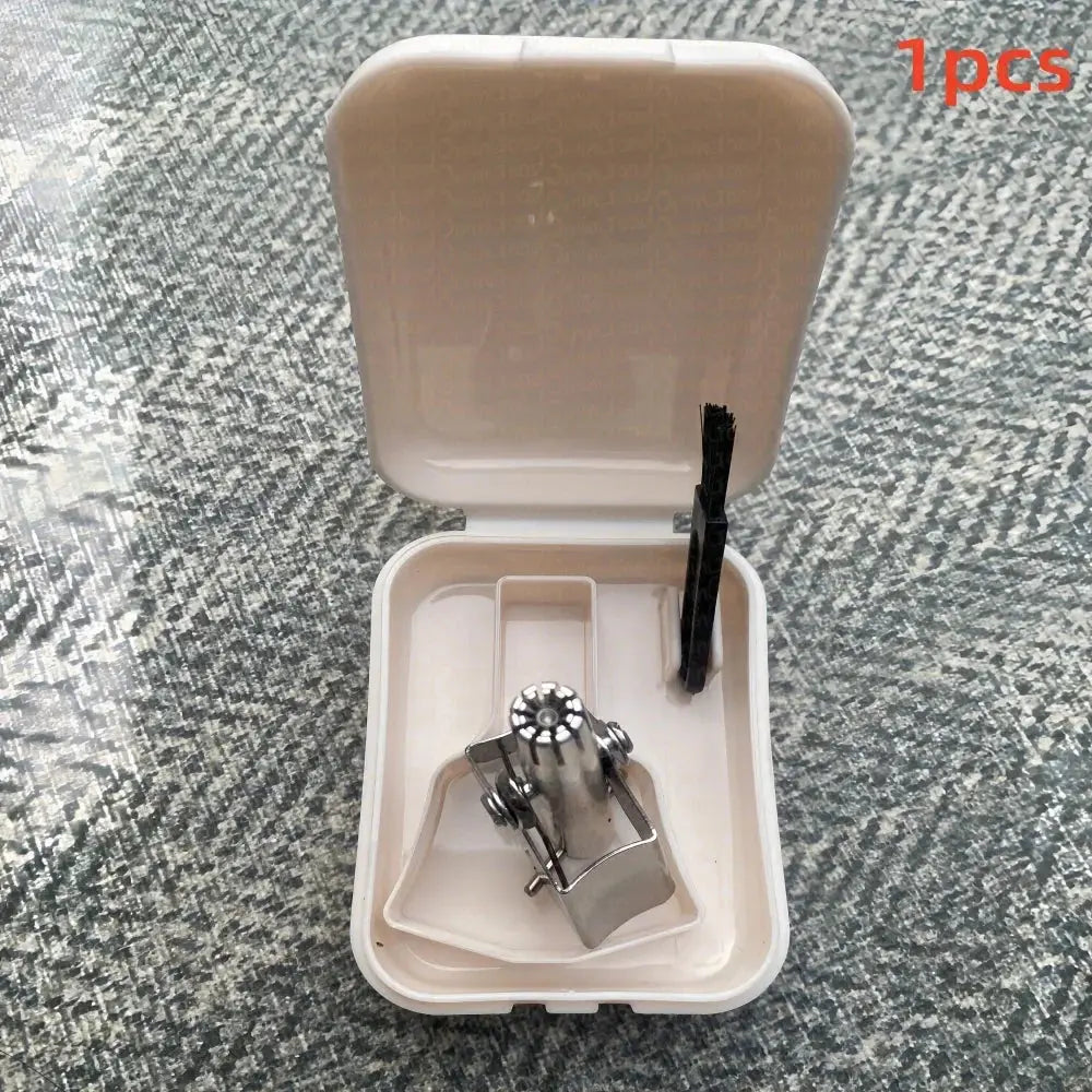 Manual  Nose Hair Trimmer Stainless Steel Hommart