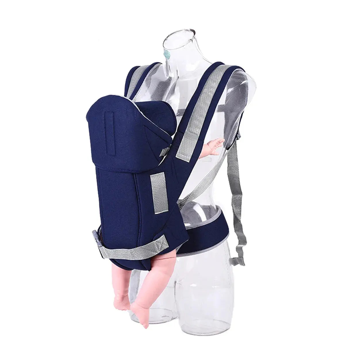Multifunctional Large Baby Strap Four Seasons Breathable Thickened Double Shoulder Baby Strap Children's Carrying Bag Hommart