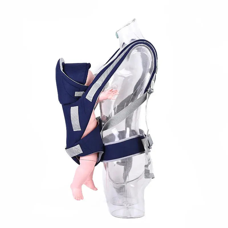 Multifunctional Large Baby Strap Four Seasons Breathable Thickened Double Shoulder Baby Strap Children's Carrying Bag Hommart