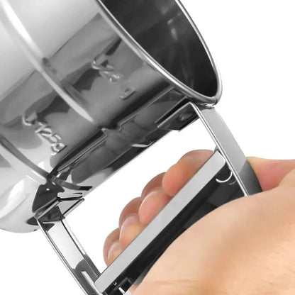 Stainless Steel Flour Sifter For Baking Powder Sugar Shaker With Hand Press Design Hommart