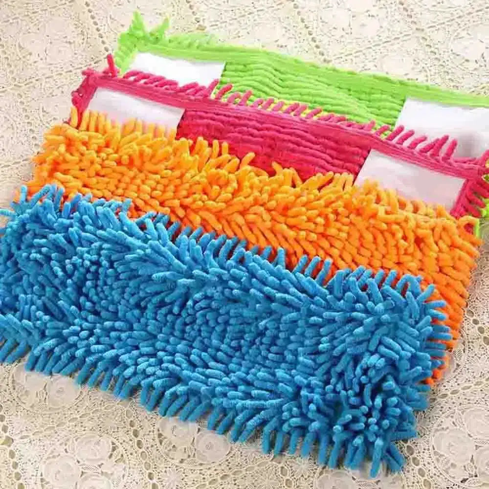 Replaceable Flat Mop Replacement Cloth Floor Cleaner Mop Head Microfiber Dust Cleaning Pad Hommart