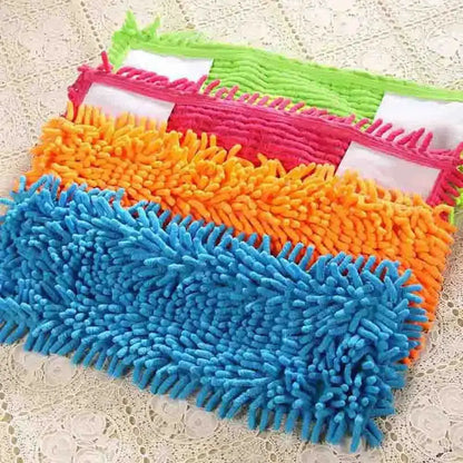 Replaceable Flat Mop Replacement Cloth Floor Cleaner Mop Head Microfiber Dust Cleaning Pad Hommart