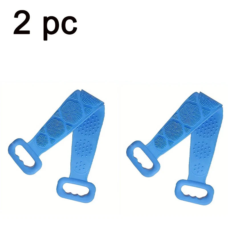 Body Silicone Brush Scrub Body Exfoliating Sponge Brush Bathroom Shower