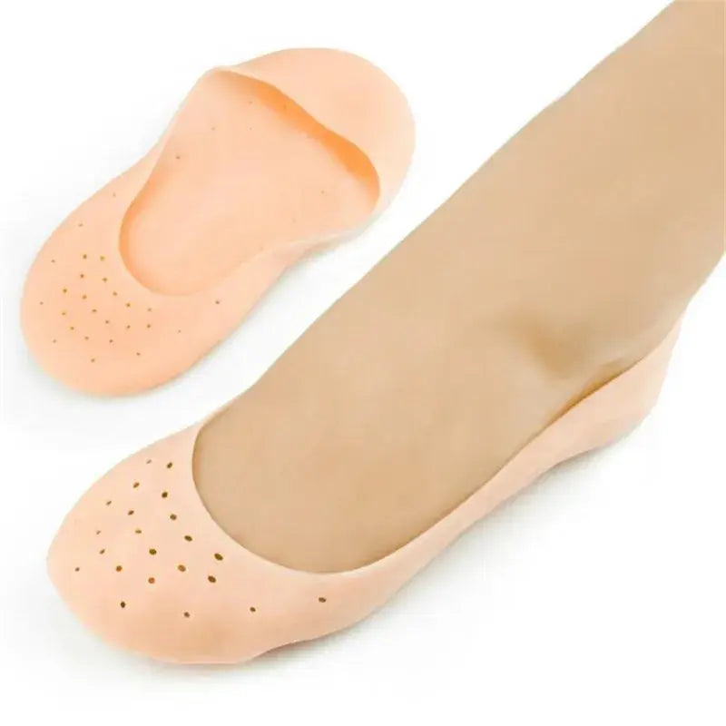 2Pcs Silicone Gel Insole Socks Foot Care Protector Hommart