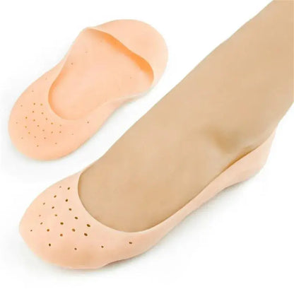 2Pcs Silicone Gel Insole Socks Foot Care Protector Hommart