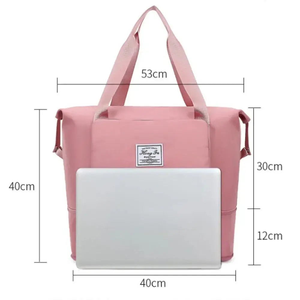 2024 Fashion Fitness Travel Bag Dry Wet Separation Folding Tote Bag Large Capacity Waterproof Outdoor Storage Bag Hommart