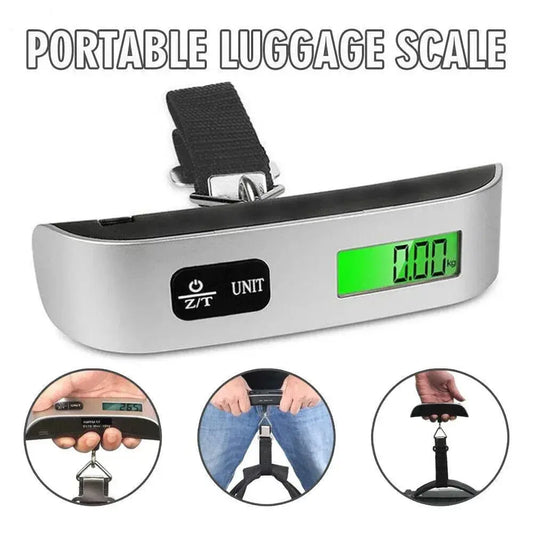 50kg Digital Handheld Portable Hanging Baggage Scale Hommart