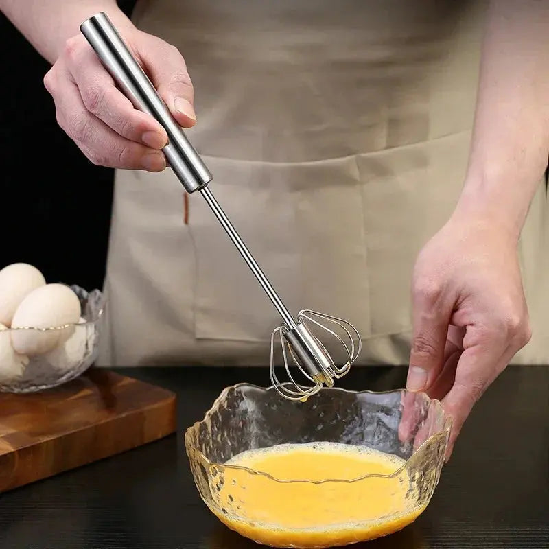 Kitchen Stainless Steel Whisk Hand Pressure Semi-automatic Hommart